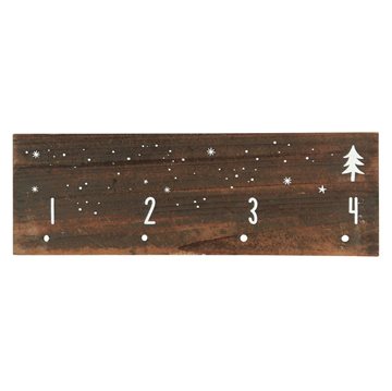 Adventskalender med navn
